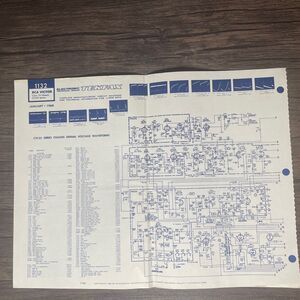 Tekfax Television Circuit Diagram RCA Victor TV Art 1968 Electronic Tech